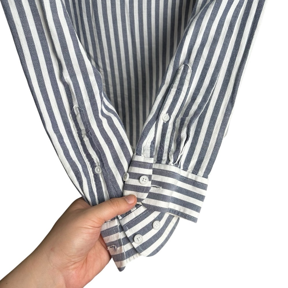 Matinique Matrostol Men's XXL Button Up Shirt Striped Casual Summer Prep Minimal - Picture 7 of 12